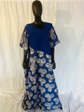 Luxury Adire Gown