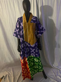 Mix n Match Adire Boubou Gown