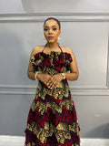 Wedding Guest Ankara Dress