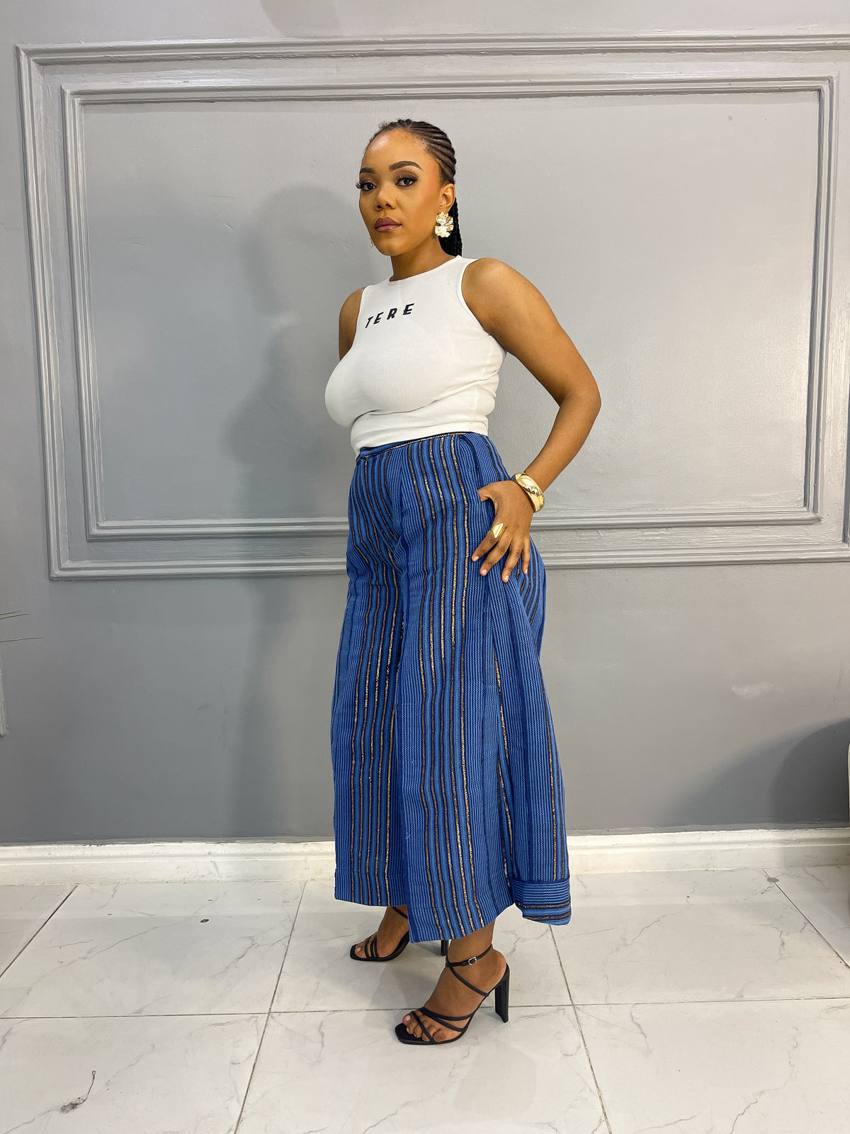 Asooke Culottes Pants