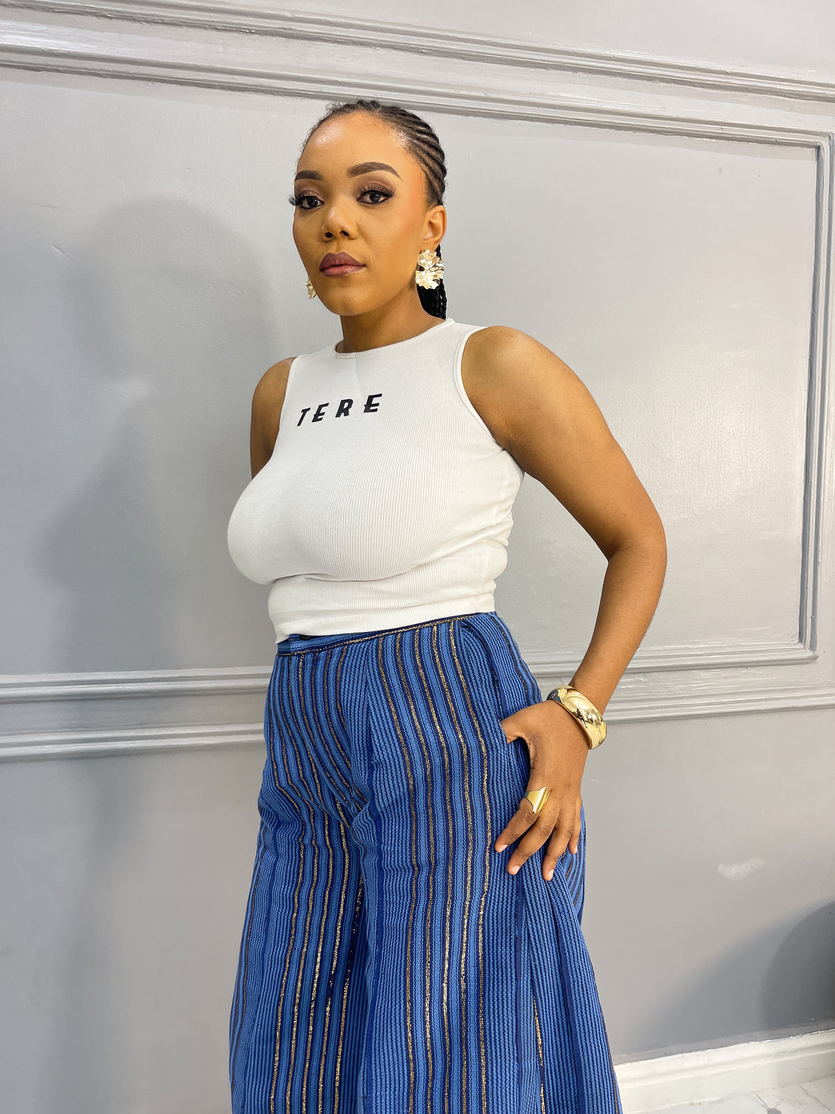 Asooke Culottes Pants