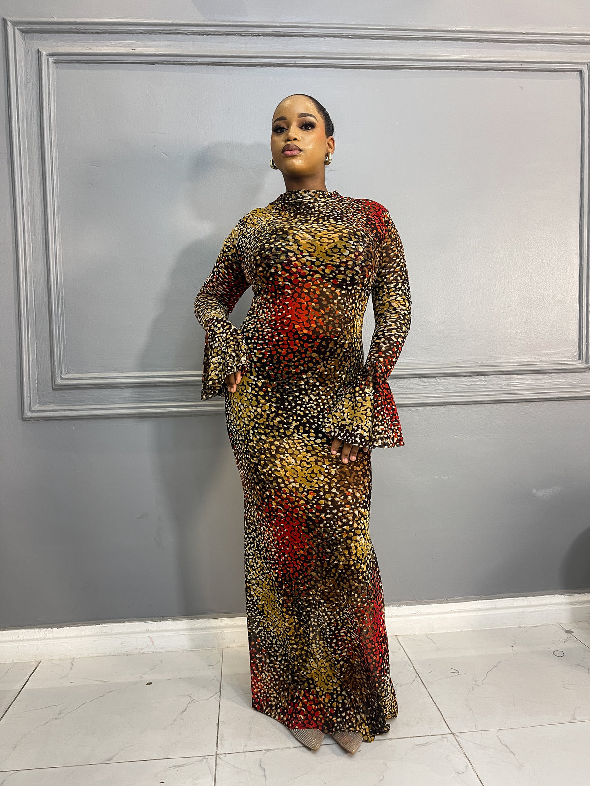 Mesh Bodycon Dress