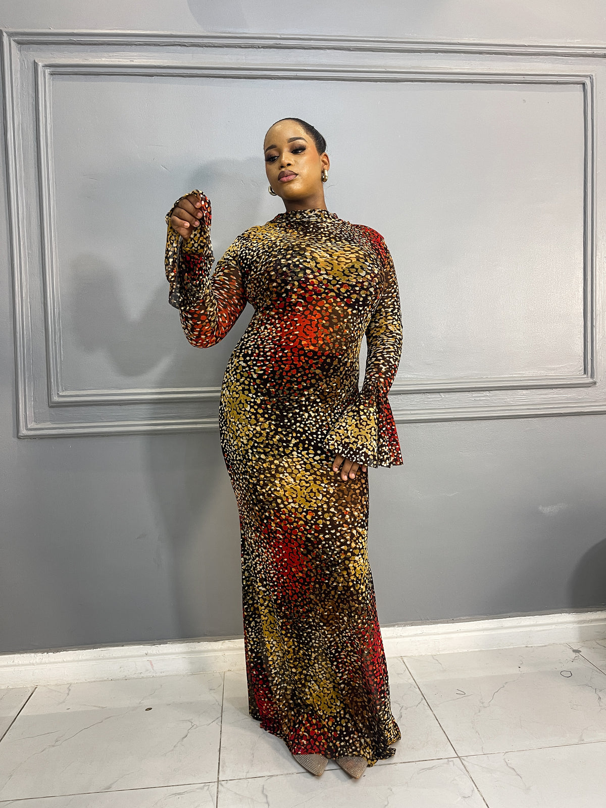 Mesh Bodycon Dress