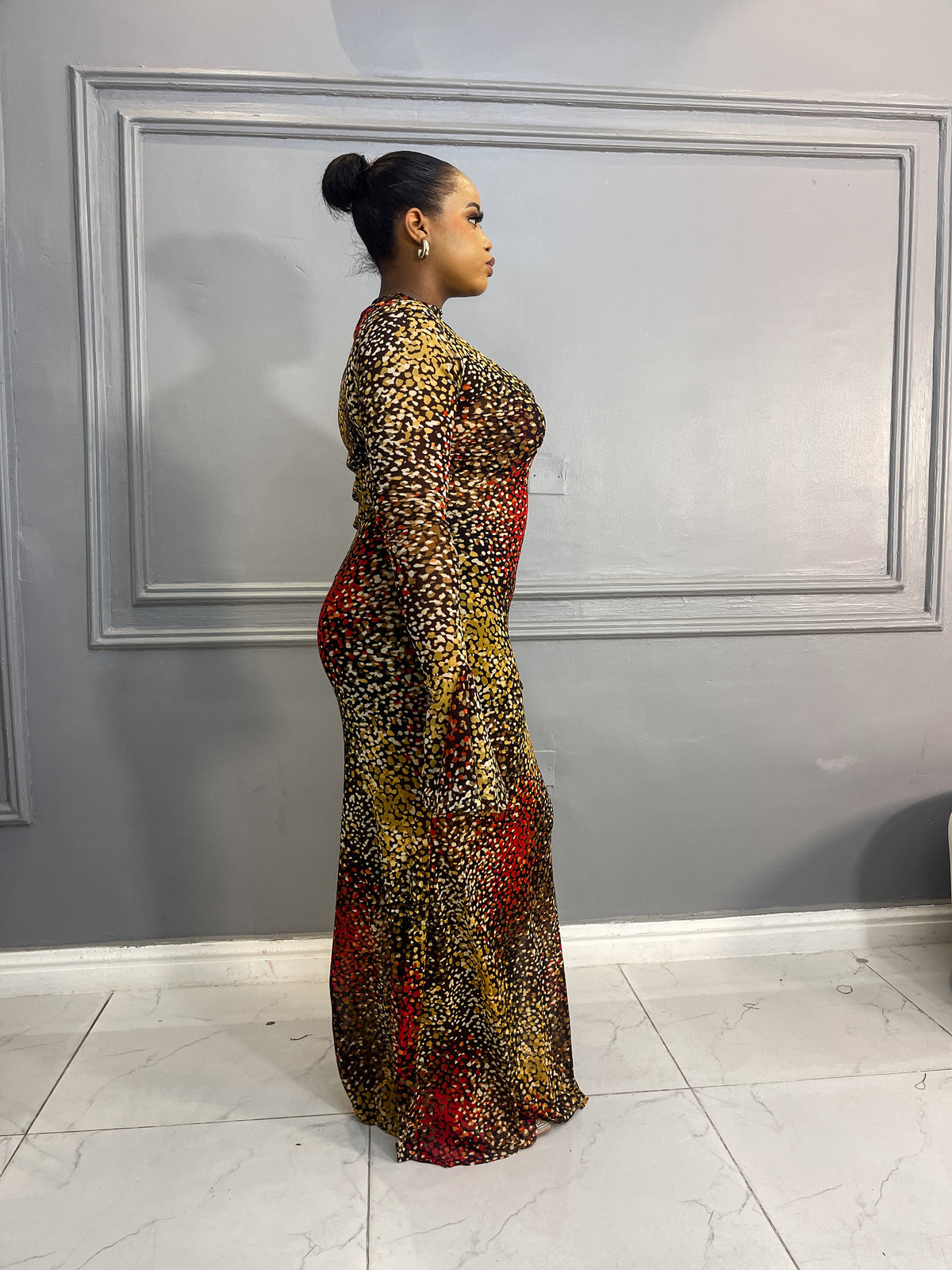 Mesh Bodycon Dress